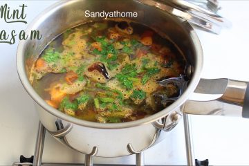 mint rasam recipe