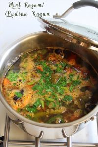 pudina rasam recipe