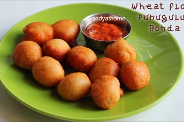 wheat punugulu recipe