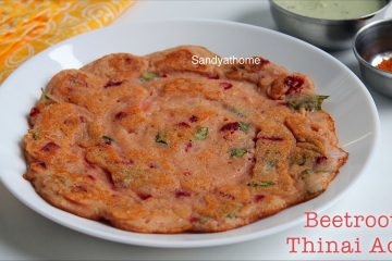 beetroot millet adai recipe