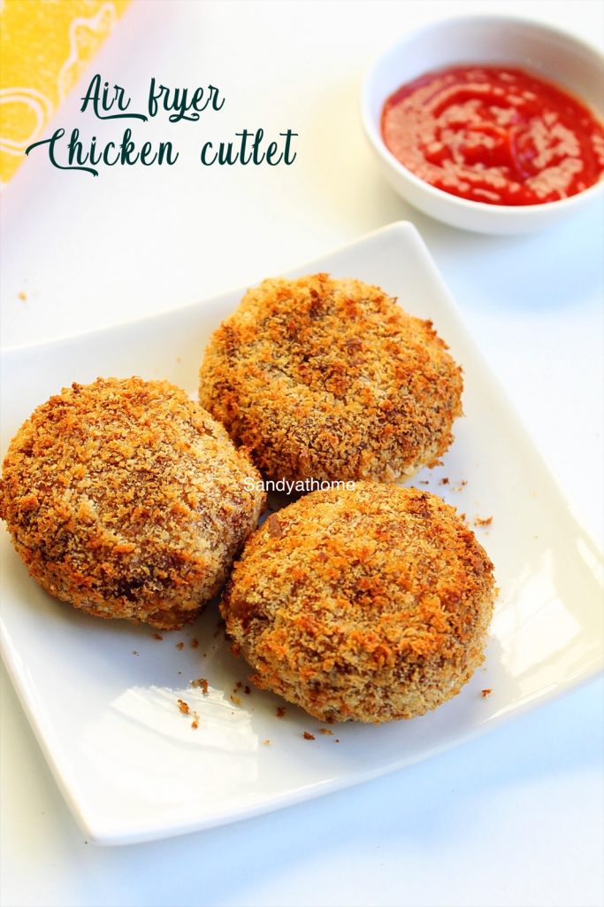 air fryer chicken cutlet