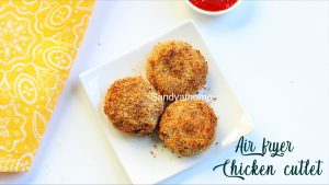 air fryer chicken cutlet