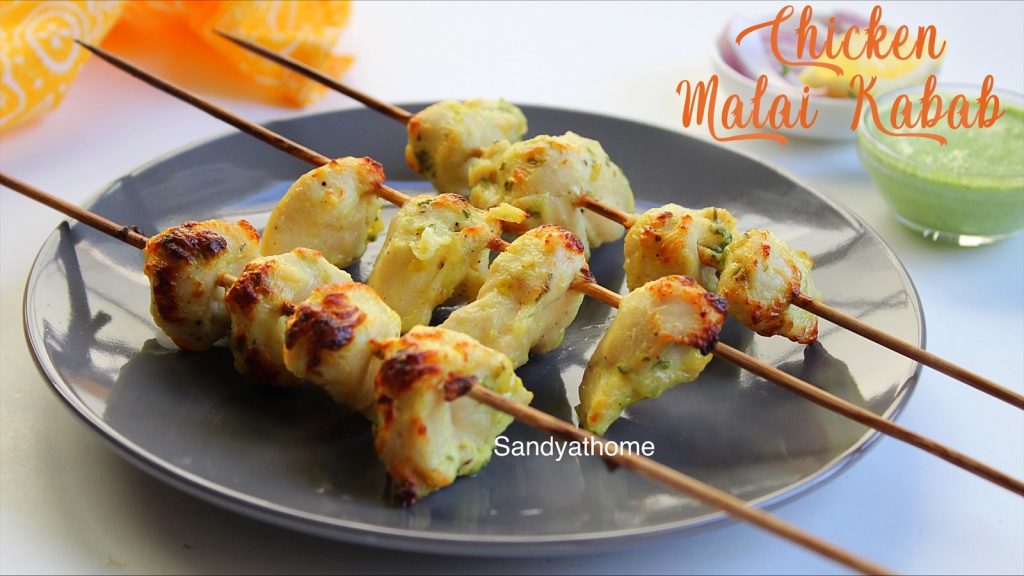 chicken malai kabab