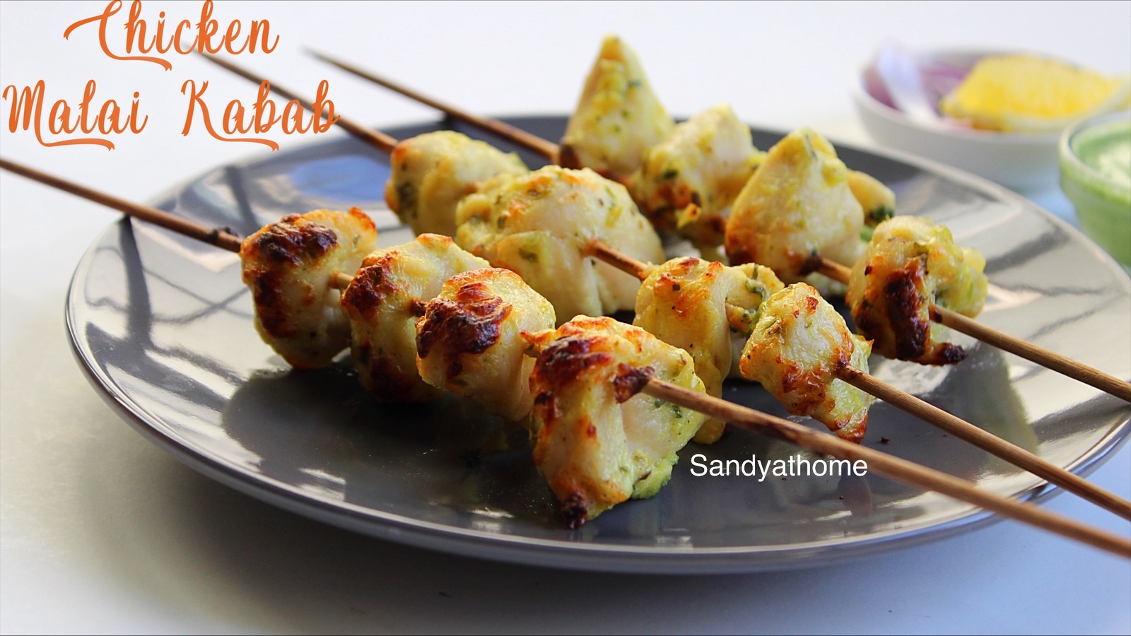 Chicken malai kabab, Reshmi kabab(Pan/ Baked)