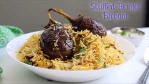 brinjal biryani