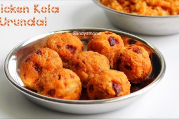 chicken kola urundai recipe