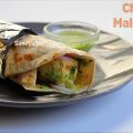 chicken tikka roll