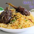 gutti vankaya biryani recipe