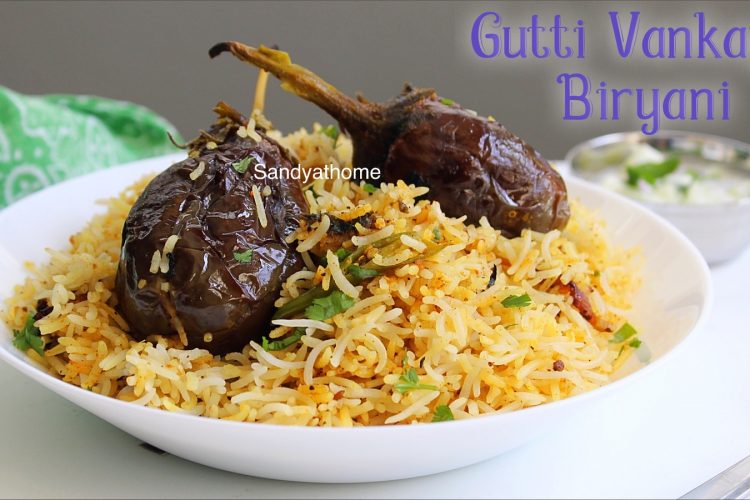 gutti vankaya biryani recipe.