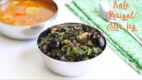Kale poriyal recipe, Kale stir fry, Iron kadai cooking