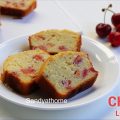 fresh cherry loaf cake