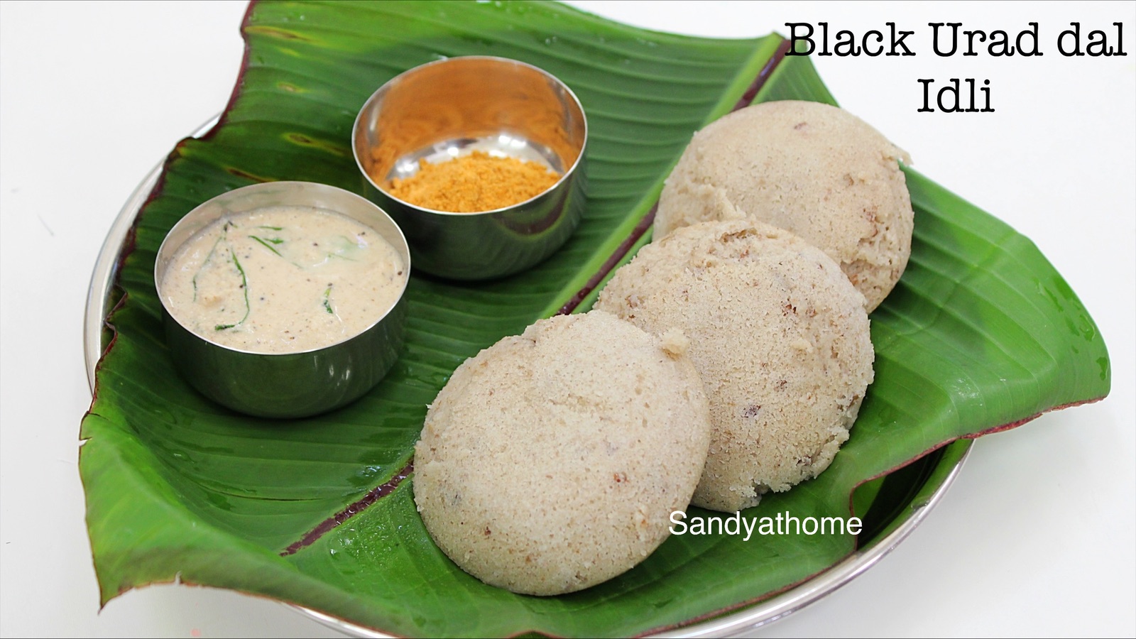 black urad dal idli