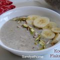 millet flakes porridge