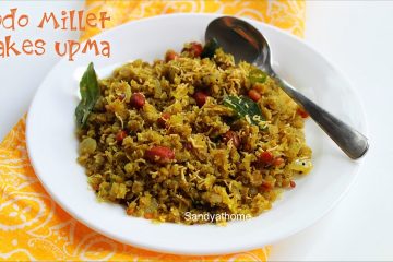 millet flakes upma recipe