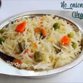 no onion no garlic vegetable pulao