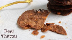 ragi nippattu recipe