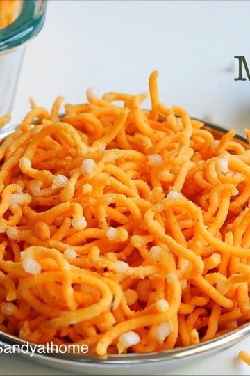 sago murukku recipe