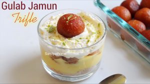 gulab jamun trifle