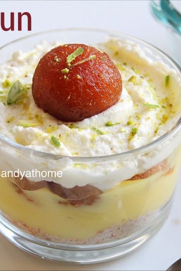 gulab jamun trifle