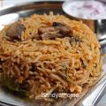 instant pot mushroom biryani