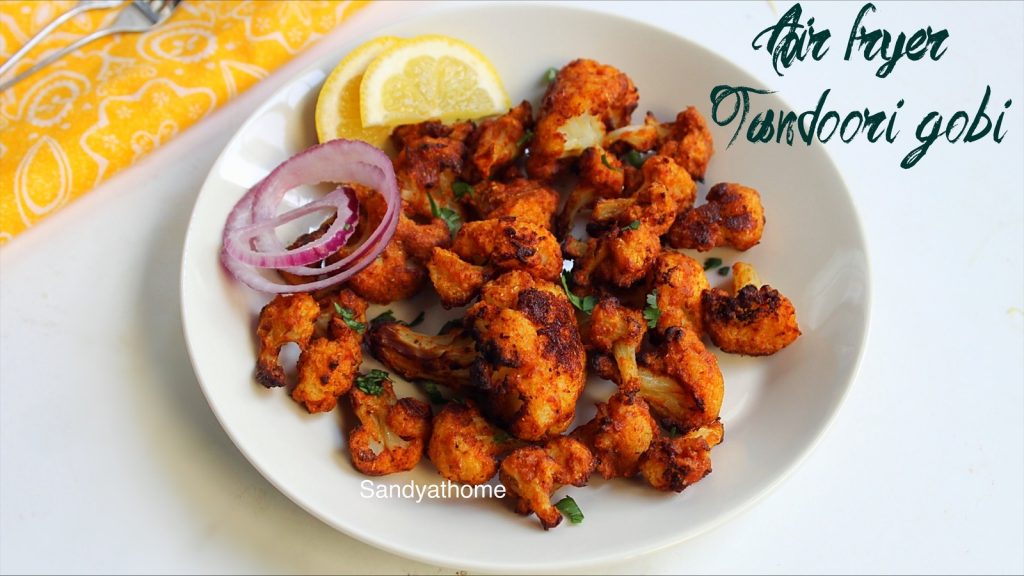 tandoori cauliflower, tandoori gobi