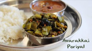 broad beans poriyal