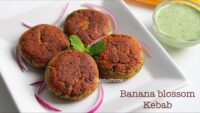 Vazhaipoo kabab recipe, Banana blossom kebab