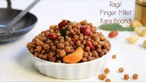 finger millet kara boondi