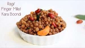 ragi kara boondi recipes