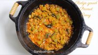 Ridge gourd peanut curry, Beerakaya pallilu curry