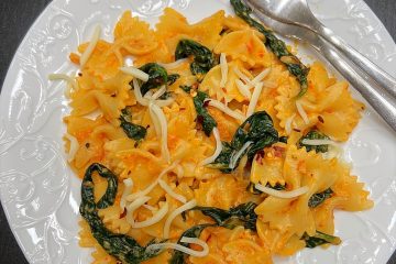 creamy spinach pasta