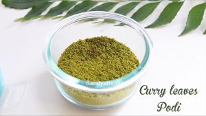 curry leaves podi