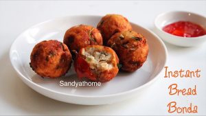 instant bread bonda recipe