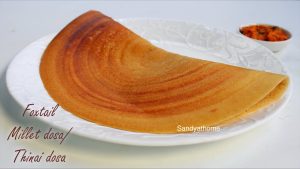 thinai dosa