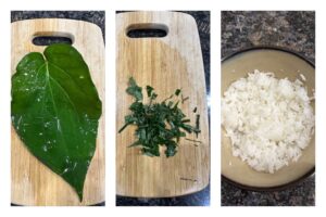 betel leaves rice