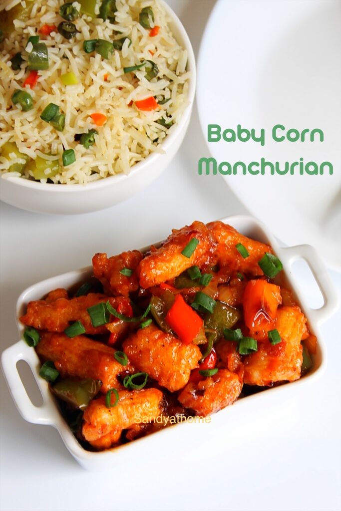 baby corn manchurian