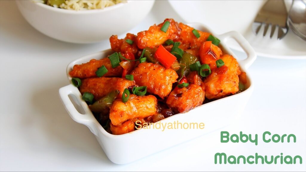 baby corn manchurian