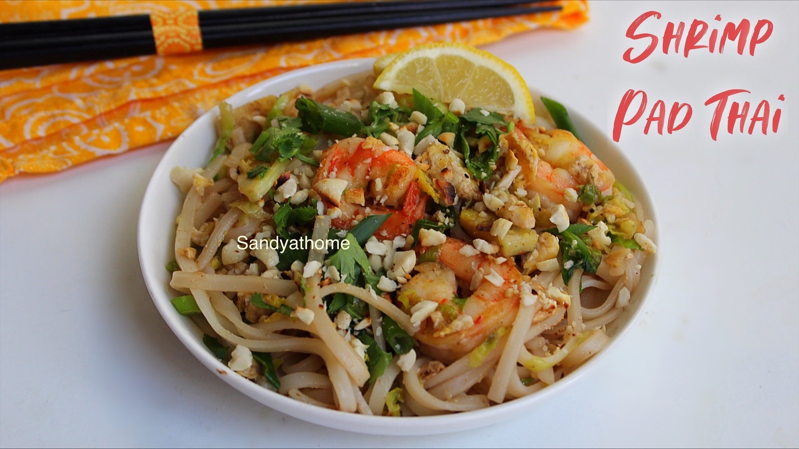 shrimp pad thai