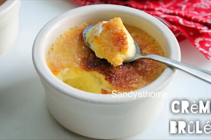 Creme brulee, Vanilla creme brulee