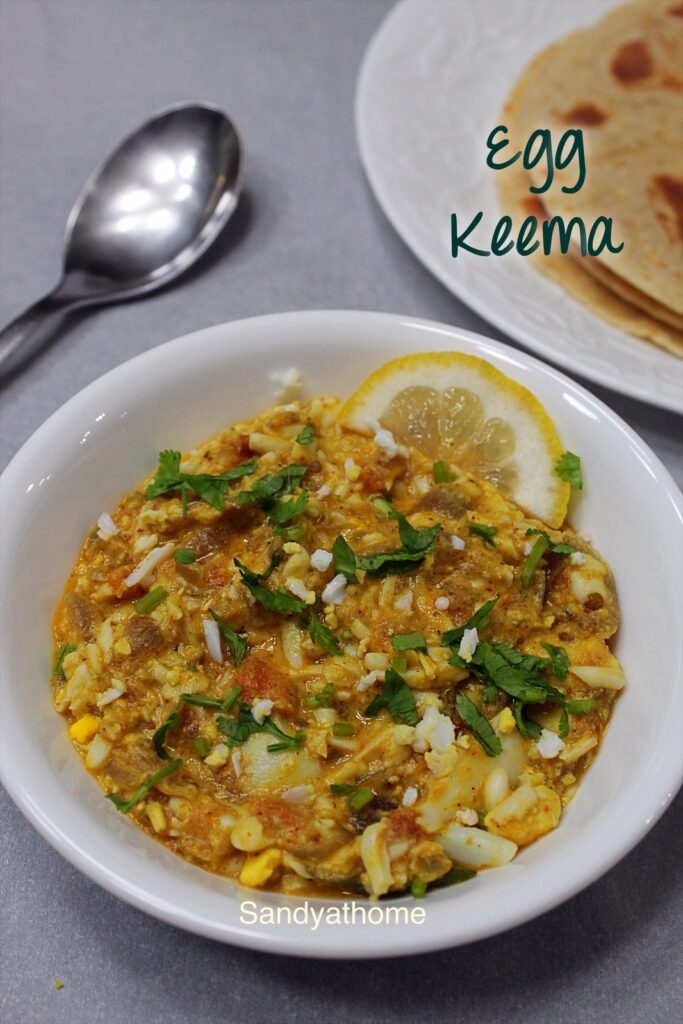 anda keema, egg keema