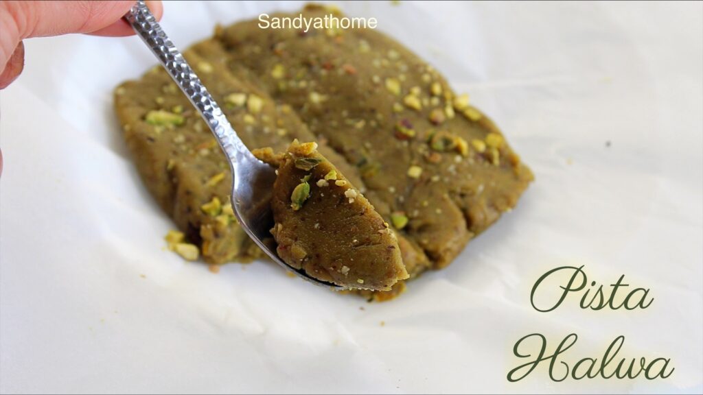 Pista halwa, Pistachio halwa