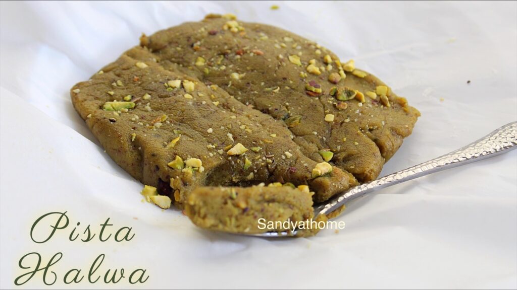 Pista halwa, Pistachio halwa