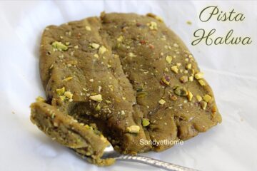 Pista halwa, Pistachio halwa