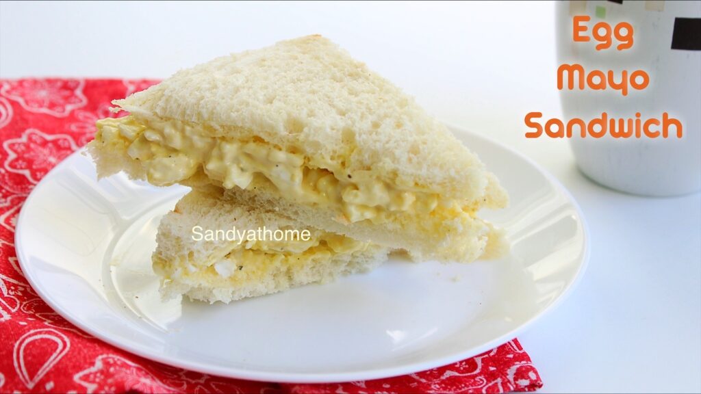 Egg mayo sandwich, Mayo egg sandwich - Sandhya's recipes