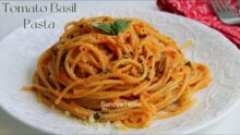 Tomato basil pasta recipe, How to make basil pasta