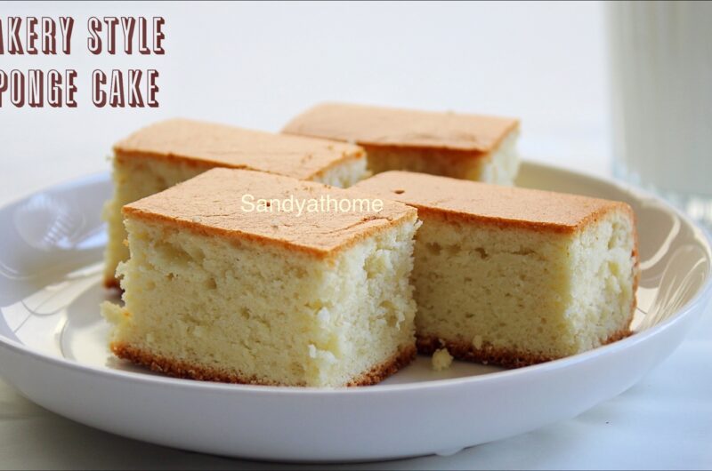 bakery style sponge cake, sponge cake, cake, Indian style cake