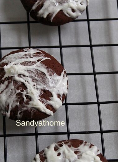 eggless brownie cookies, halloween brownie cookies