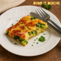Epic Broccoli Dump Quiche — Quick, Cheesy, and Foolproof