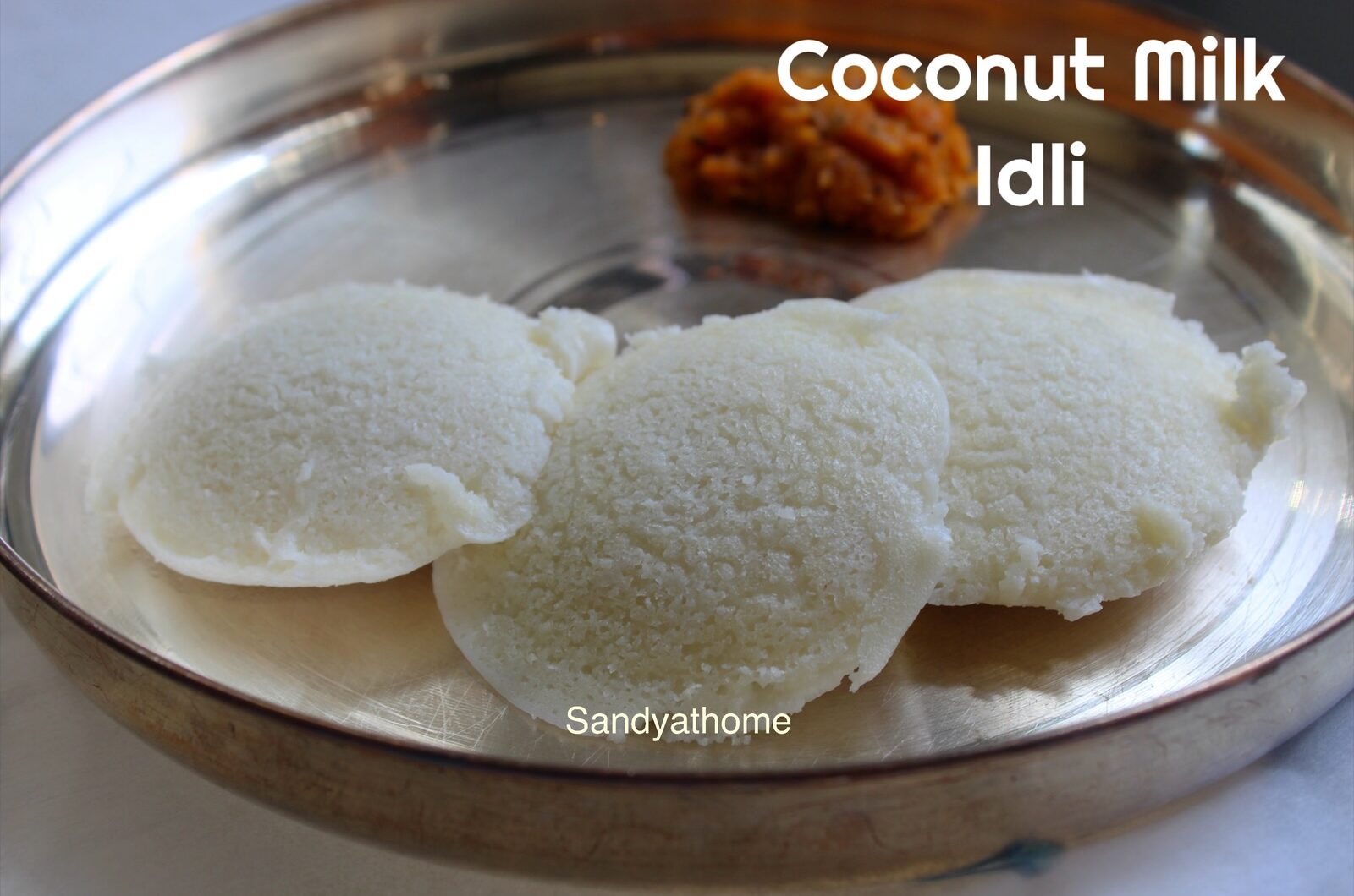 Coconut Milk Idli Recipe, How to Make Coconut Milk Idli