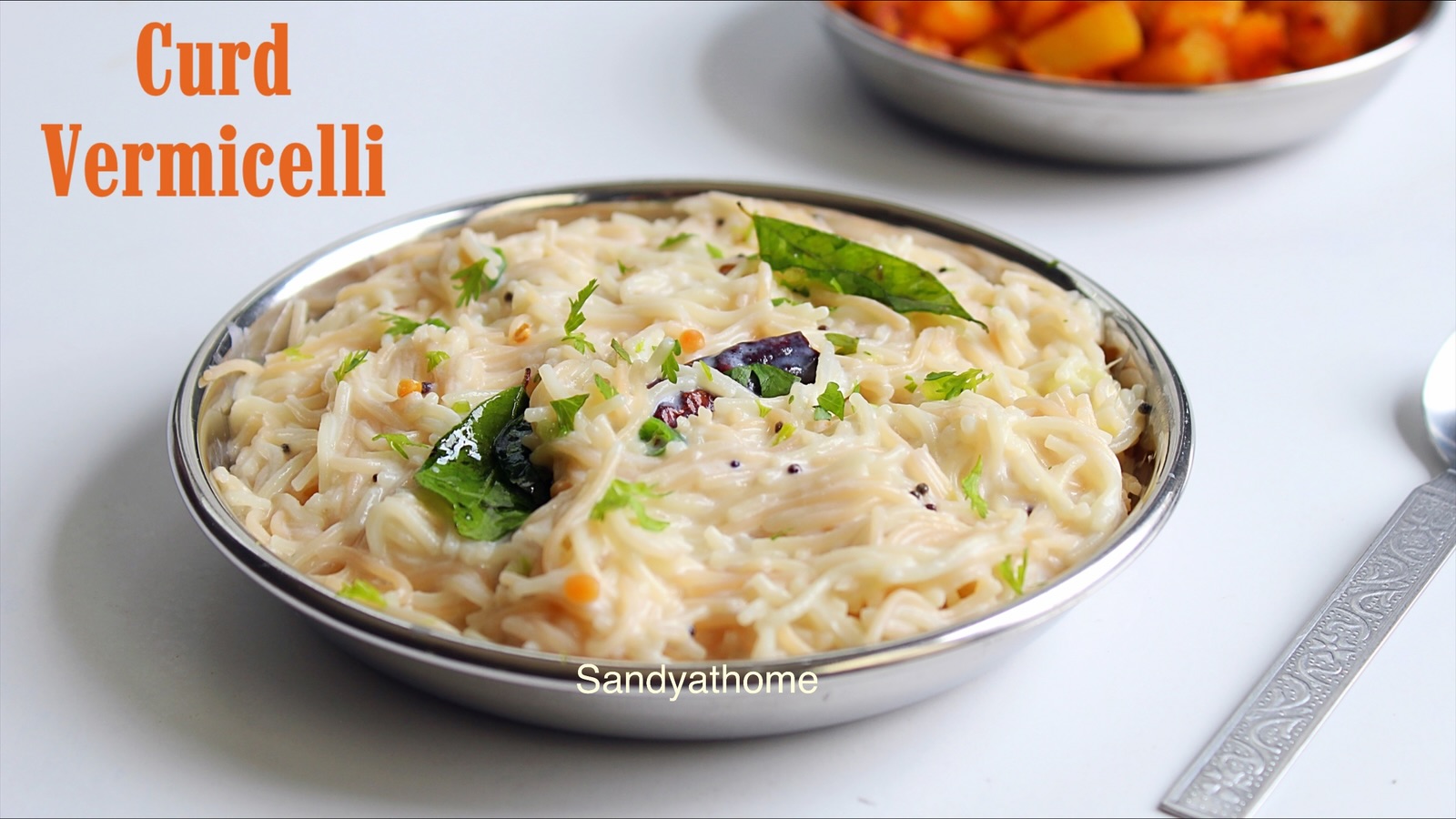 Curd Semiya Recipe, How to make Thayir Semiya for Summer